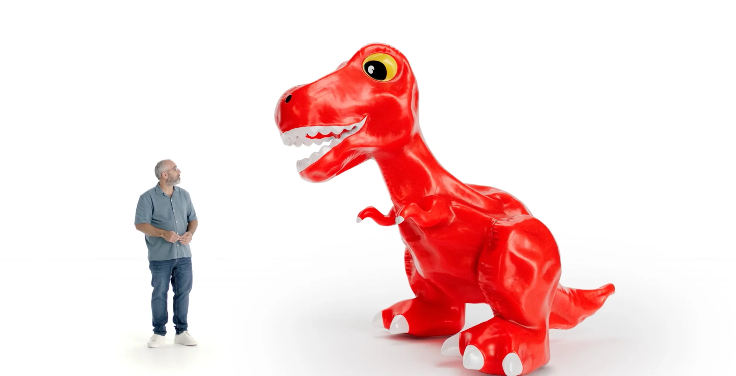 red dino commercial